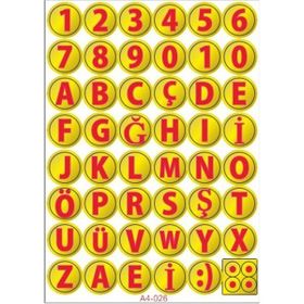 Refleks Motor A4 026 Tek Paket Çoklu Sticker