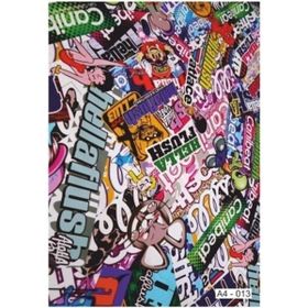 Refleks Motor A4 028 Tek Paket Çoklu Sticker