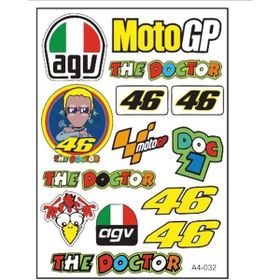 Refleks Motor A4 032 Tek Paket Çoklu Sticker