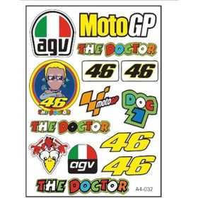 Refleks Motor A4 032 Tek Paket Çoklu Sticker
