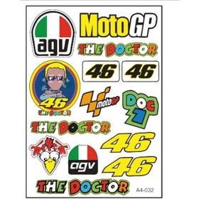 Refleks Motor A4 032 Tek Paket Çoklu Sticker