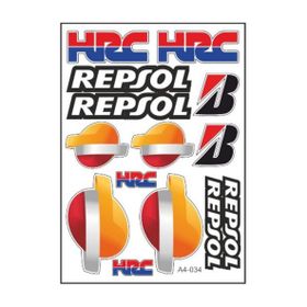 Refleks Motor A4 034 Tek Paket Çoklu Sticker