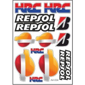 Refleks Motor A4 034 Tek Paket Çoklu Sticker