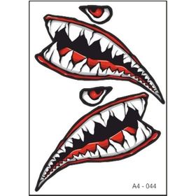 Refleks Motor A4 044 Tek Paket Çoklu Sticker
