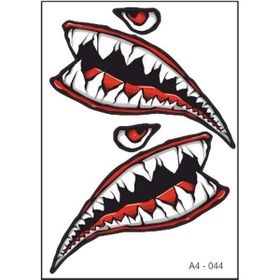 Refleks Motor A4 044 Tek Paket Çoklu Sticker