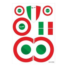 Refleks Motor A4 058 Tek Paket Çoklu Sticker