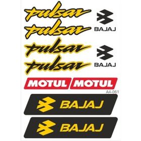 Refleks Motor A4 061 Tek Paket Çoklu Sticker