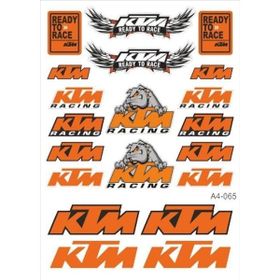 Refleks Motor A4 065 Tek Paket Çoklu Sticker