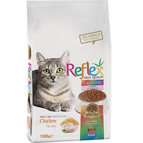 Reflex 1.5 kg Multicolor Tavuklu Renkli Yetişkin Kedi Maması