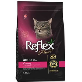 Reflex 1.5 kg Plus Choosy Somonlu Seçici Yetişkin Kedi Maması