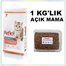 Reflex 1 kg Kitten Yavru Açık Kedi Maması