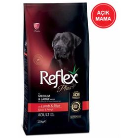 Reflex 1 kg Plus Light Tüm Irklar için Kuzu Etli ve Pirinçli Kısırlaştırılmış Köpek Maması