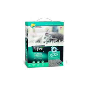 Reflex 10 lt Aktif Karbonlu Topaklanan İnce Taneli Bentonit Kedi Kumu
