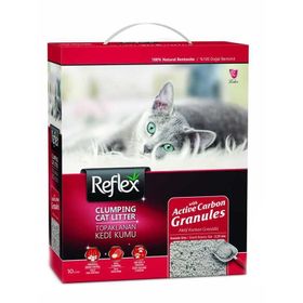Reflex 10 lt Granül Aktif Karbonlu Süper Hızlı Topaklanan Kedi Kumu