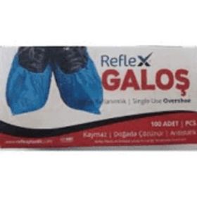 Reflex 100 Adet Kaymaz Doğada Çözünür Antistatik Galoş
