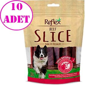 Reflex 10x80 gr Biftekli Çubuk Köpek Ödülü