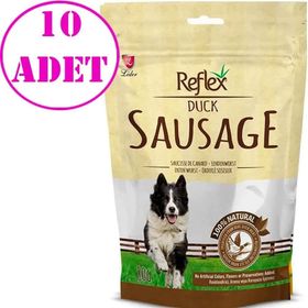Reflex 10x80 gr Ördekli Sosis Köpek Ödül Maması