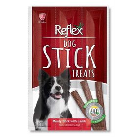Reflex 11 gr x 3 Stick Dog Stick Kuzu Etli Köpek Tahılsız Ödül Çubukları