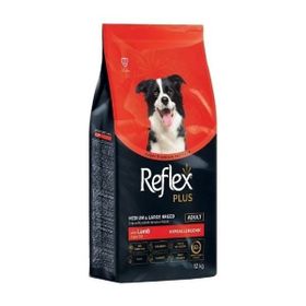 Reflex 12 kg Plus Kuzu Etli Orta ve Büyük Irk Yetişkin Köpek Maması