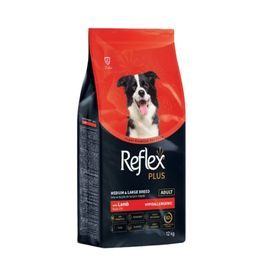 Reflex 12 kg Plus Kuzu Etli Orta ve Büyük Irk Yetişkin Köpek Maması