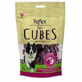 Reflex 12x80 gr Kurutulmuş Beef Cube Biftek Küp Köpek Ödül Maması