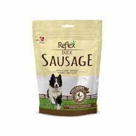 Reflex 12x80 gr Kurutulmuş Duck Sausage Ördekli Sosis Köpek Ödül Maması