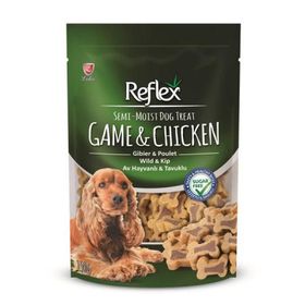 Reflex 150 gr Av Hayvanlı Tavuklu Yarı Yumuşak Köpek Ödül Maması