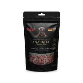Reflex 170 gr Snackies Füme Dana Et Eğitim Lokma Kurutulmuş Et Köpek Ödülü