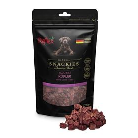 Reflex 170 gr Snackies Kuzu Et Küpleri Kurutulmuş Et Köpek Ödülü