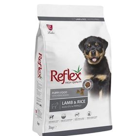 Reflex 3 KG 2 Adet Kuzulu ve Pirinçli Yavru Köpek Maması