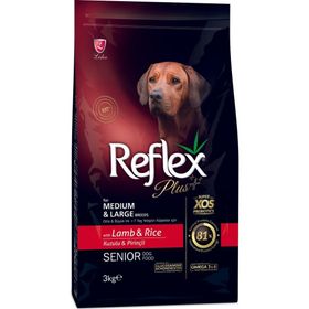 Reflex 3 kg Plus Orta ve Büyük Irk Kuzu Etli Yavru Köpek Maması