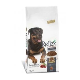Reflex 394-0025 15 kg Kuzu Etli Pirinçli Tahıllı Tüm Irklar İçin Yetişkin Kuru Köpek Maması