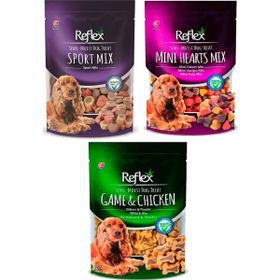 Reflex 3'lü Karışık Avantaj Paketi Semi-Moist Köpek Ödülü