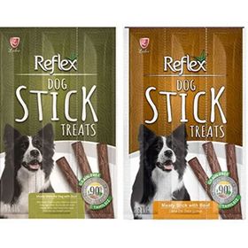 Reflex 3x11 gr 2 Adet Ördekli ve Dana Etli Köpek Stick Ödül