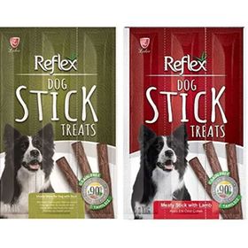 Reflex 3x11 gr Ördekli ve Kuzu Etli Köpek Stick Ödül