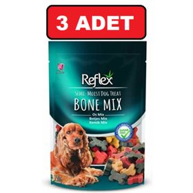 Reflex 3x150 gr Semi-Moist Kemik Mix Köpek Ödül Maması