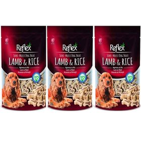 Reflex 3x150 gr Semi-Moist Kuzu Etli Pirinçli Köpek Ödülü