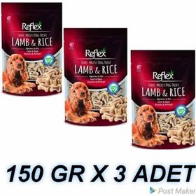 Reflex 3x150 gr Semı-Moıst Kuzu Pirinçli Köpek Ödülü