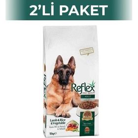 Reflex 3x2 kg Kuzulu Etli ve Sebzeli Yetişkin Kuru Köpek Maması