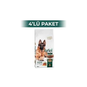 Reflex 3x4 kg Kuzulu Etli ve Sebzeli Yetişkin Kuru Köpek Maması