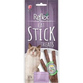 Reflex 3x5 gr Kümes Hayvanlı ve Kızılcıklı Tahılsız Kedi Ödül Çubuğu