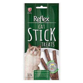 Reflex 3x5 gr Stick Av Hayvanlı ve Kaz Etli Tahılsız Kedi Ödül Çubuğu