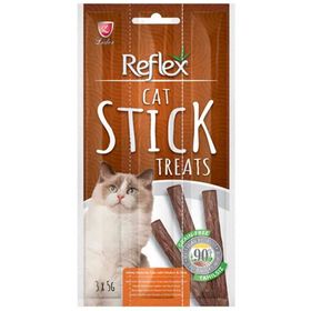 Reflex 3x5 gr Tavuklu ve Ördek Etli Tahılsız Kedi Ödül Çubuğu
