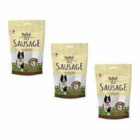 Reflex 3x80 gr Kurutulmuş Duck Sausage Ördekli Sosis Köpek Ödül Maması
