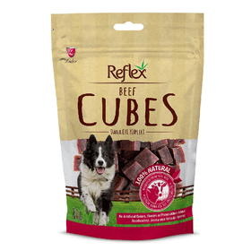 Reflex 4x80 gr Biftekli Küp Dilimli Köpek Ödül Maması