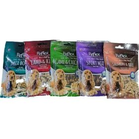 Reflex 5 Çeşit 5x100 gr Köpek Ödül Seti