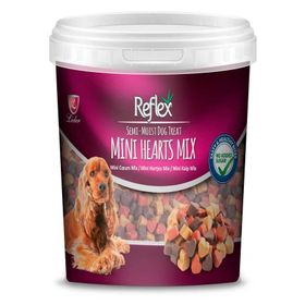 Reflex 500 gr Mini Kalp Şekilli Mix Karışık Semi-Moist Ödül Maması