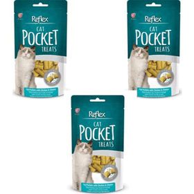 Reflex 60 gr Cat Pocket Treats Tavuklu Ve Peynirli Kedi Ödül Maması