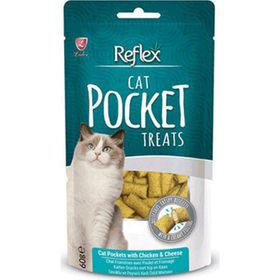 Reflex 60 gr Cat Pocket Treats Tavuklu Ve Peynirli Kedi Ödül Maması