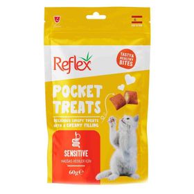 Reflex 60 GR Pocket Treats Sensitive Yetişkin Kedi Ödül Maması